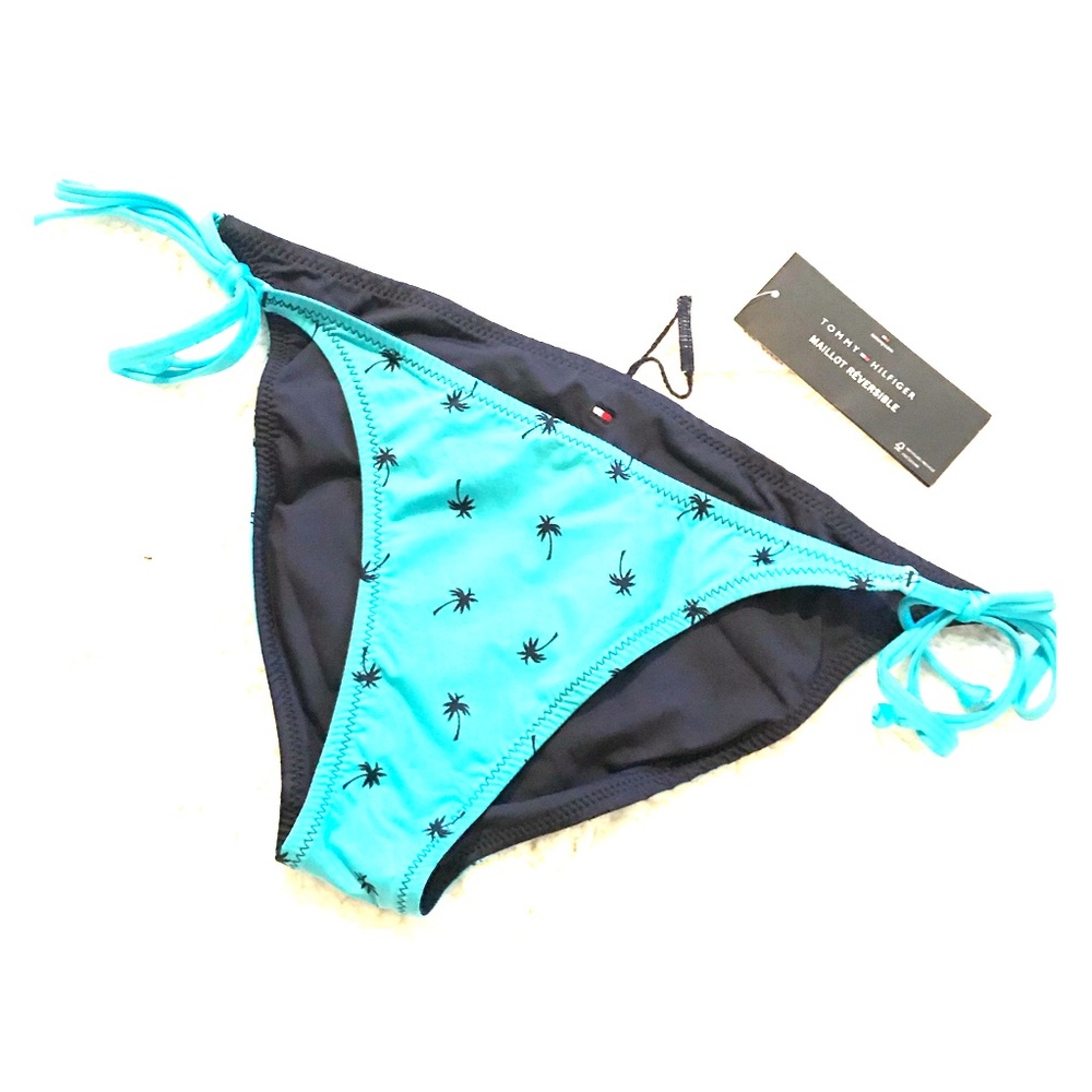 NWT Tommy Hilfiger reversible Bikini Bottoms